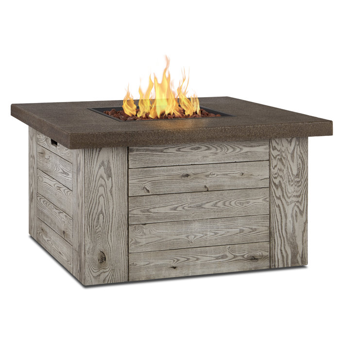 Real Flame Forest Ridge Magnesium Oxide Fire Pit Table & Reviews Wayfair